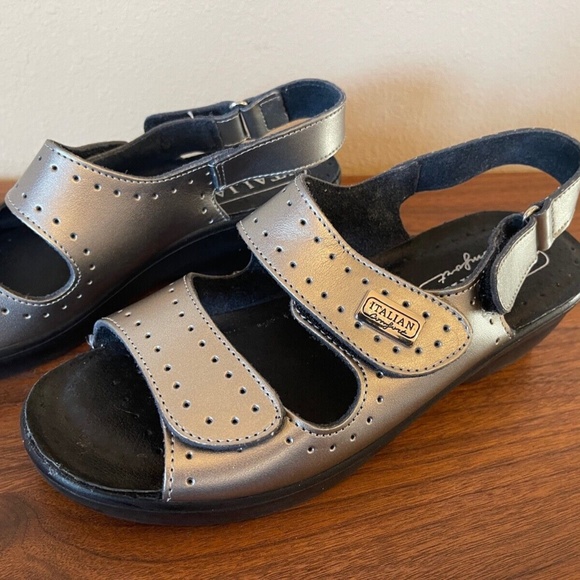 Italian Comfort Sandals Womens Size 7 Made in Italy NWOB - Picture 6 of 9